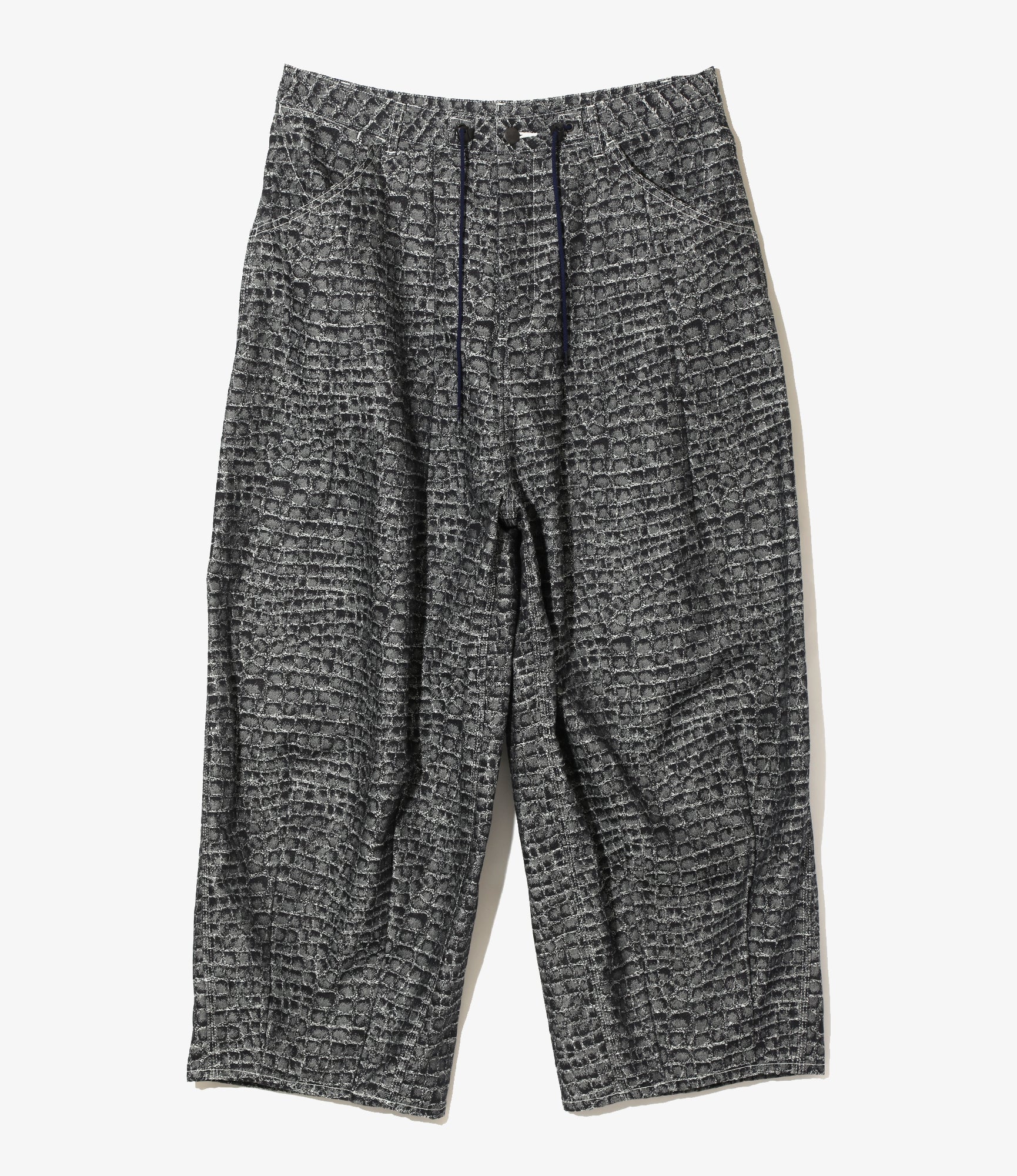 Needles H.D. Painter Pant - Indigo Crocodile Jacquard | Garmentory
