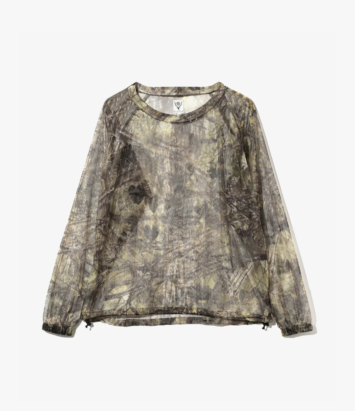 SOUTH2 South2West8 Bush Shirt Mesh Print WEST8 SPRING 2019 PRINTED 