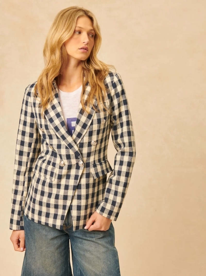 John & Jenn Oliver Blazer - Raindrop
