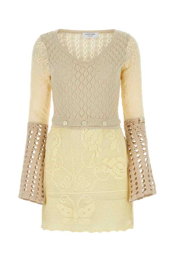 【関税&送料込】Marine Serre Multicolor Crochet Mini Dress MARINE SERRE Multicolor Crochet Mini Dress | Garmentory