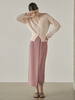 Maison De Ines Unbalanced H-Line Skirt - Pink - Thumbnail 5