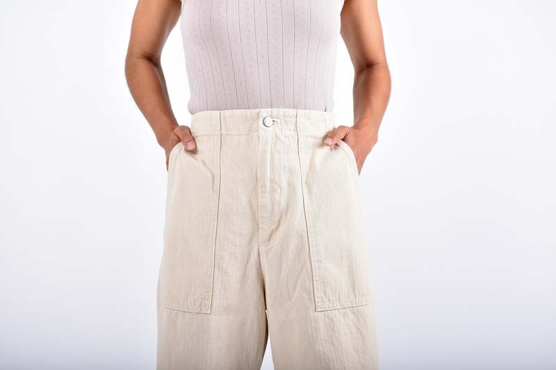 Shaina Mote Painter Pant - Natural Shaina Mote Painter Pant - Natural