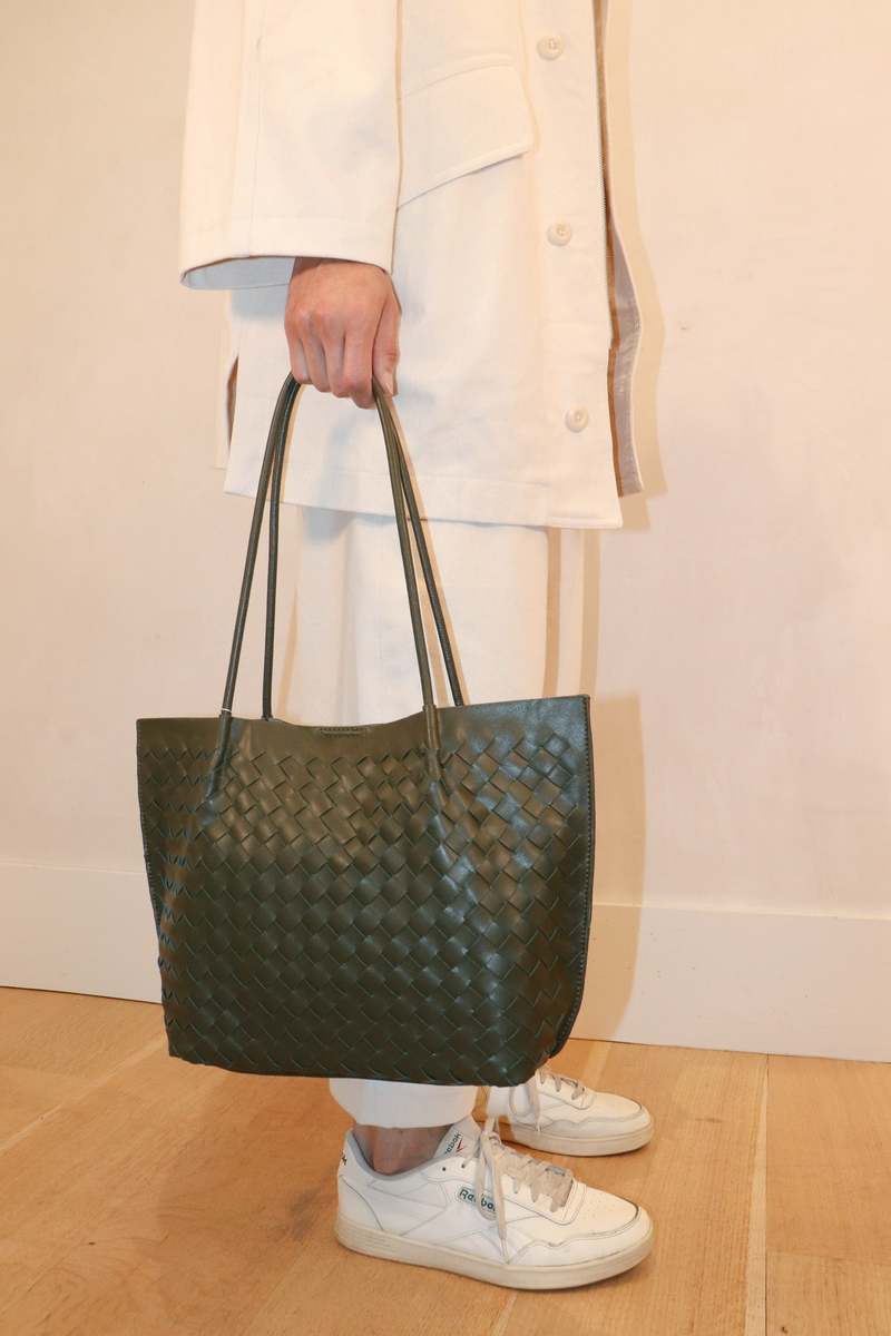Melie Bianco Victoria Recycled Vegan Tote Bag