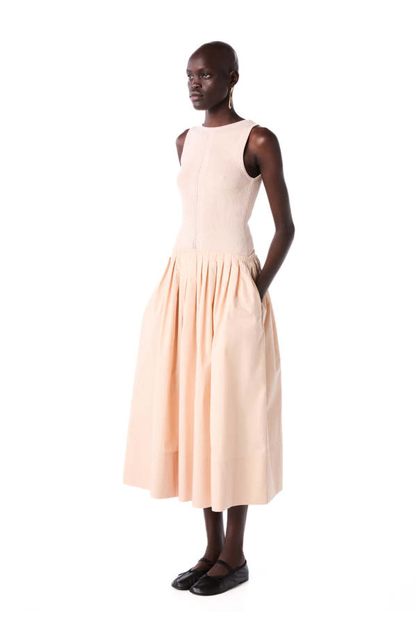 Proenza Schouler Pleated Dress - Blush Pink | Garmentory