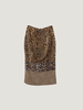 Vera Cristina Animal Print Skirt - Multi Animal - Thumbnail 1