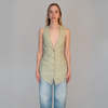 Alysi Long Vest - Thumbnail 1