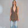Alysi Long Vest - Thumbnail 6