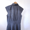 Heather Harlan Sweetheart Shirtdress Dress - Navy Gingham - Thumbnail 5