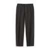 Pottery Herringbone Tapered Pants - Charcoal - Thumbnail 1