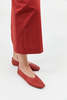 St. Agni Soft Glove Ballet Flat - Rosso - Thumbnail 2