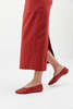 St. Agni Soft Glove Ballet Flat - Rosso - Thumbnail 4
