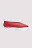 St. Agni Soft Glove Ballet Flat - Rosso - Thumbnail 6