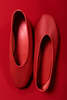 St. Agni Soft Glove Ballet Flat - Rosso - Thumbnail 7