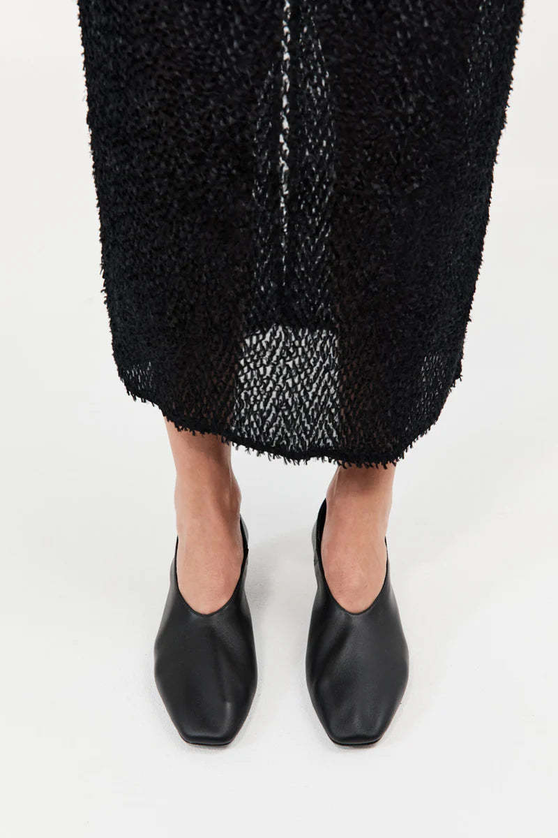 St. Agni Soft Glove Heel - Black