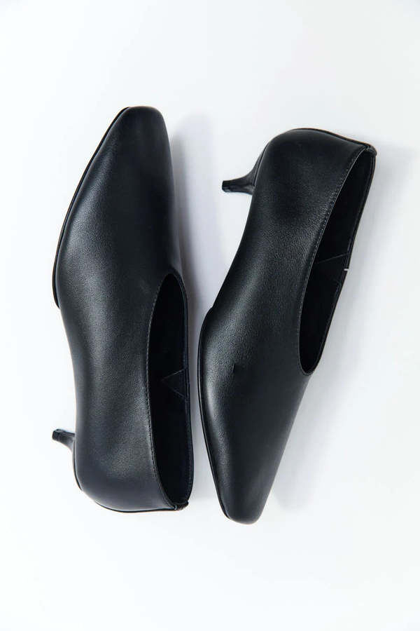 St. Agni Soft Glove Heel - Black