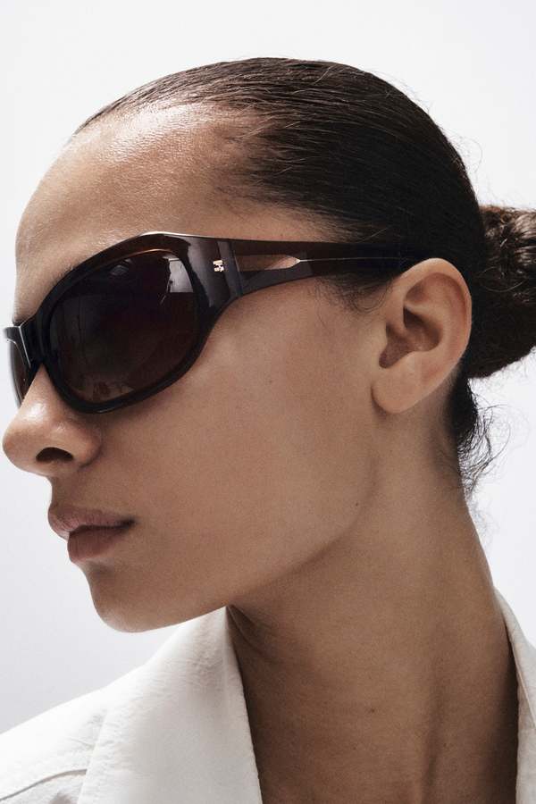 Thistles The Atlas Sunglasses - Crystal Brown/Brown Gradient