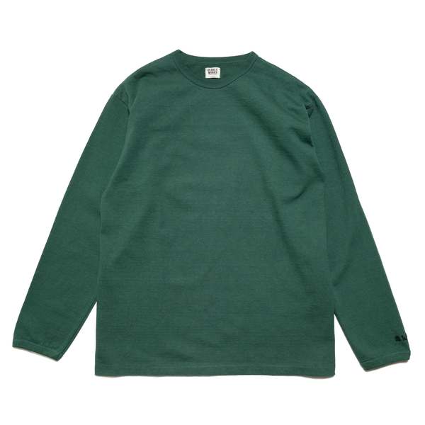 Dubbleworks 58001 Heavyweight Long Sleeve Tee - Green