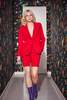 Lindsay Nicholas New York Elizabeth Jacket - Classic Red - Thumbnail 3
