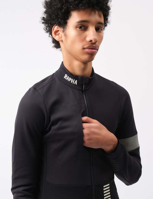 Rapha Pro Team Winter Jacket - Black/White