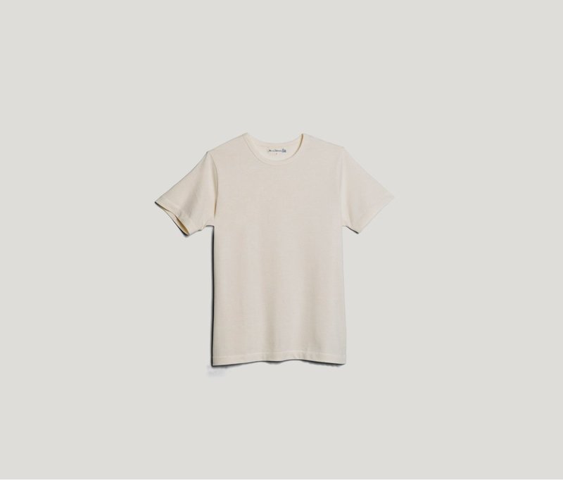 Merz b. Schwanen 215 Loopwheel Tee - Nature Merz b. Schwanen 215 Loopwheel Tee - Nature