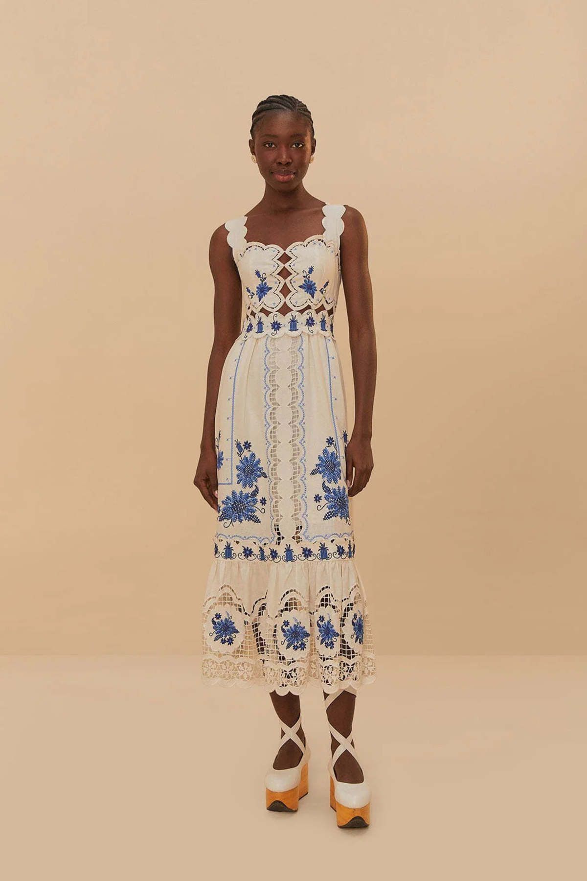 sunflower midi dress Vintage Style Midi Dress Sunflowers