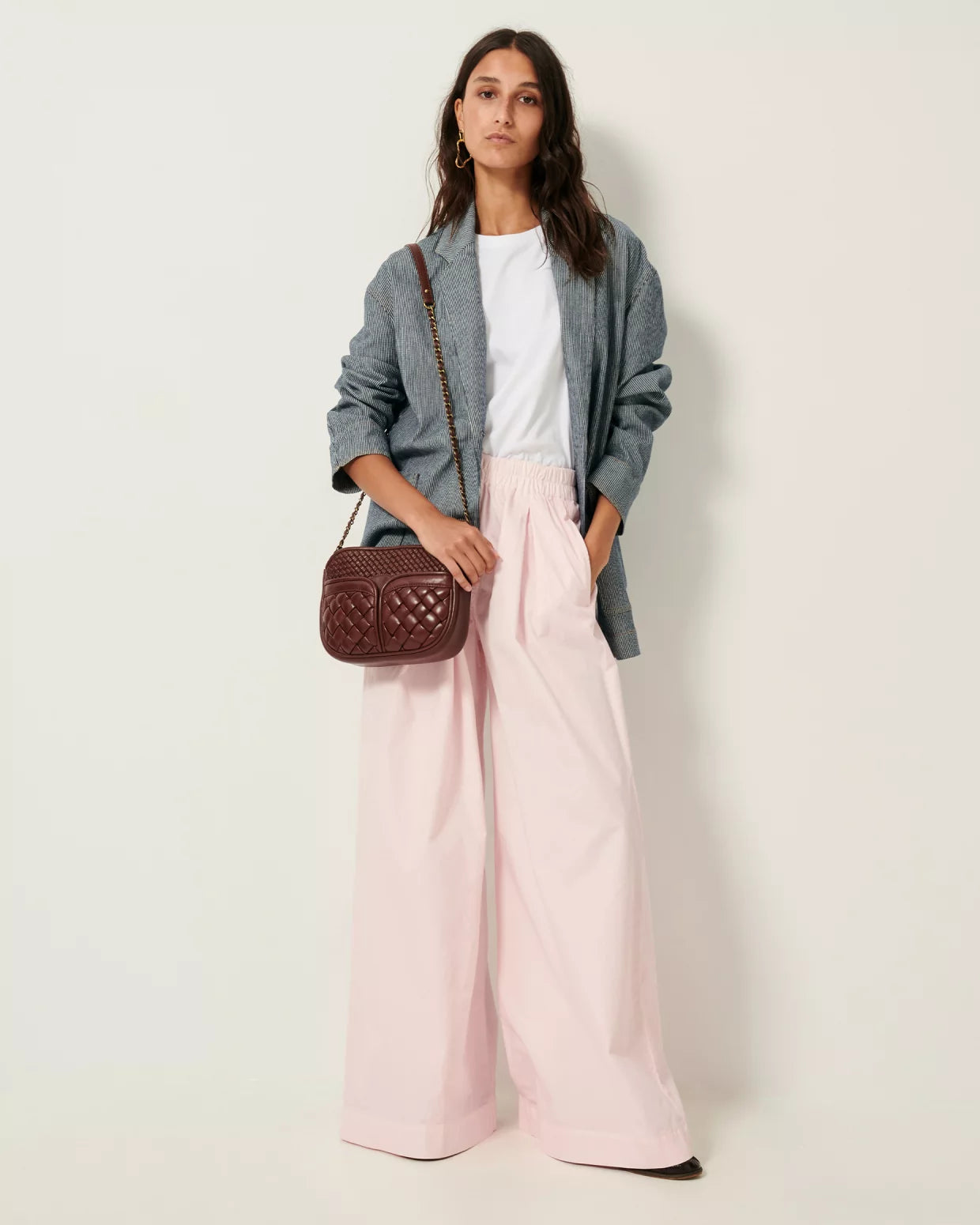 Sessun Ridye Wide-Leg Pants - Sakura | Garmentory