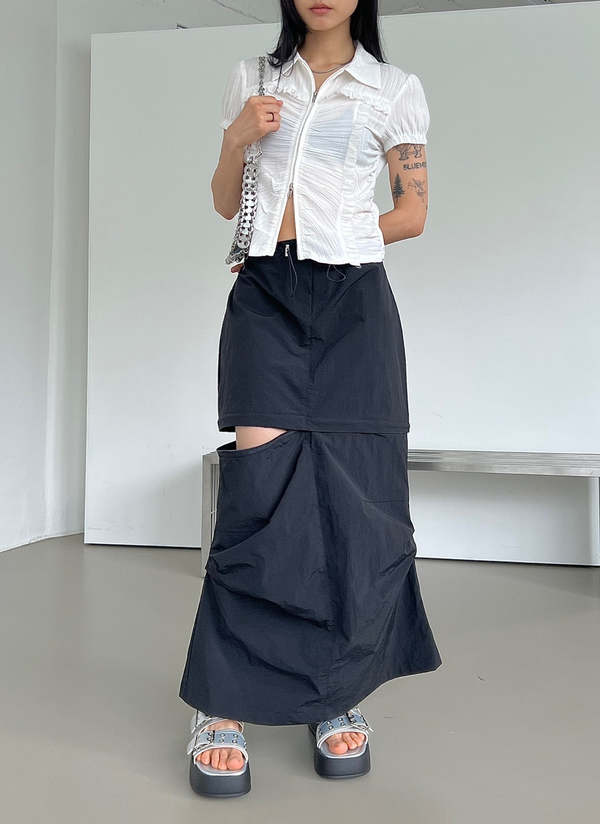 The NKC Store Versatile Utility Skirt - Black