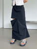 The NKC Store Versatile Utility Skirt - Black - Thumbnail 3