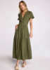Sundays Fleet Dress - Olive - Thumbnail 1