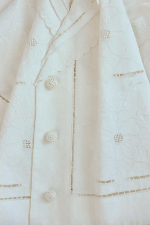 Hunter Bell Birdie Shirt - White Embroidery