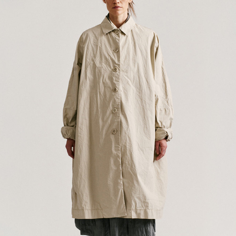【新品未使用】CASEY CASEY / BIG PONCHO COAT 2 PCS COAT - TECCY - CONCRETE – Casey Casey