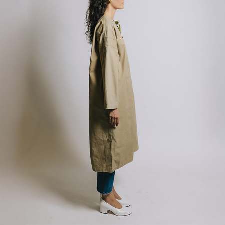 タグ付 chimala Crew Reversible Coat ゆったり double_face_reversible_black_m