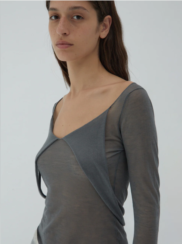 Paloma Wool Clyo Top - Gray | Garmentory