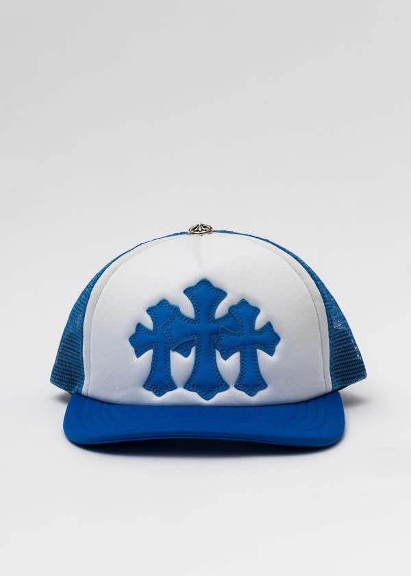 【人気/関税/送料込み】 Chrome Hearts Cemetery Trucker Hat Bl Chrome Hearts Cemetery Trucker Hat Black