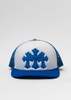 chrome hearts Cemetery Trucker Hat Miami Limited - Blue - Thumbnail 1