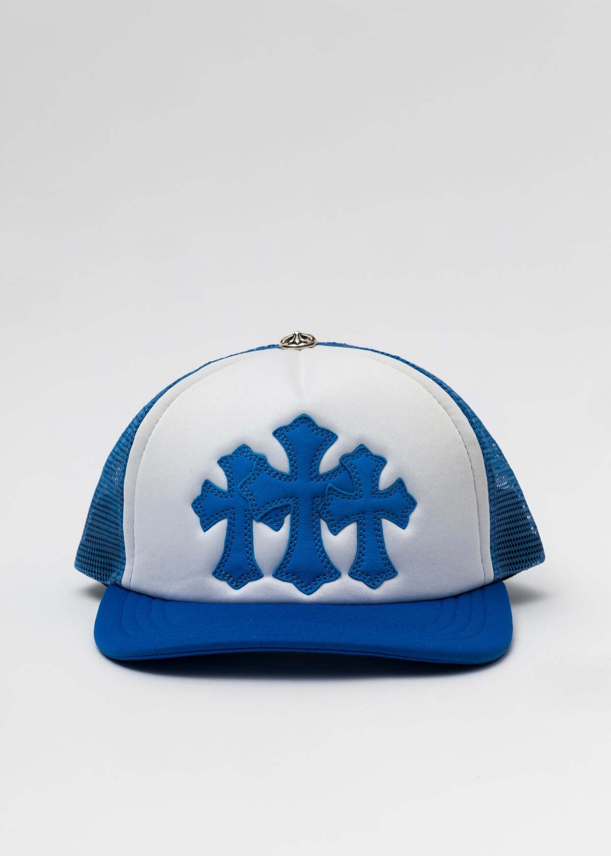 Chrome Hearts Blue & White Miami Exclusive Trucker Hat
