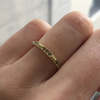 Jennie Kwon Champagne Diamond Beaded Band - 14k Gold - Thumbnail 4