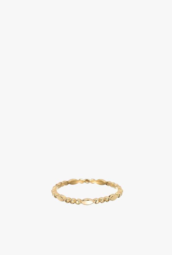 Jennie Kwon Designs Marquise Beaded Band - 14k Gold