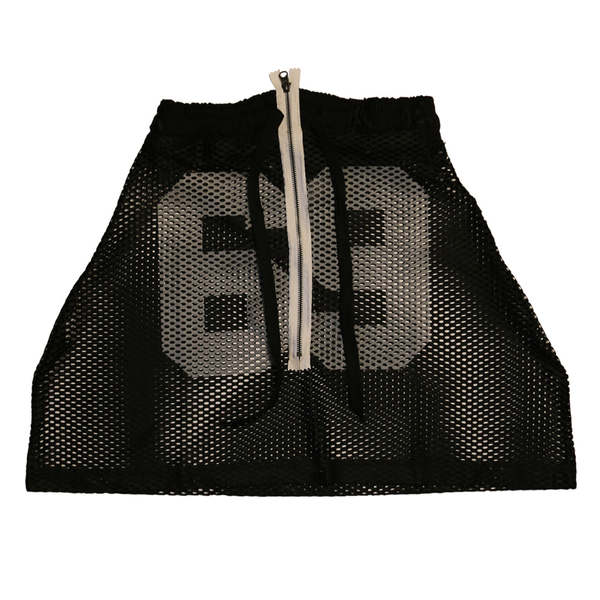 WHOLE 69 Mesh Skirt - Black
