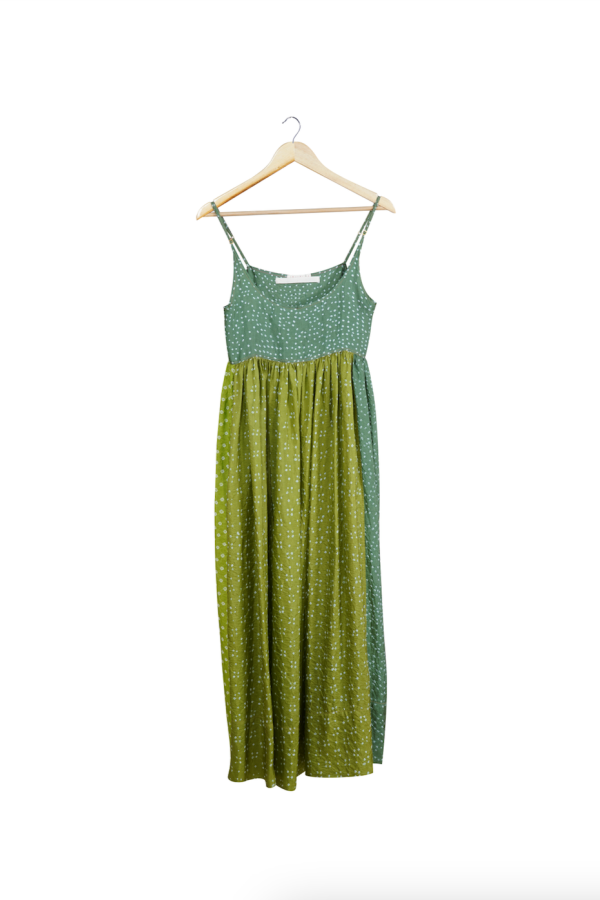 Injiri Dress 99 Dress - Green Batik