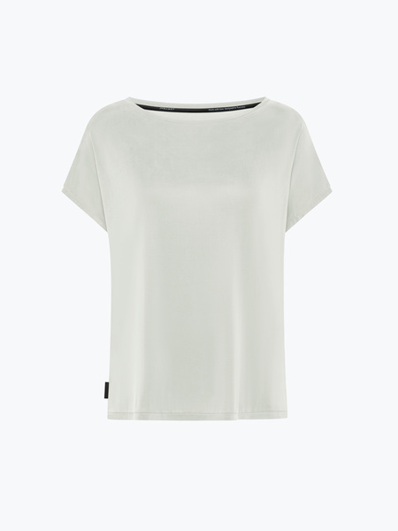 Tシャツ・カットソー RRD - ROBERTO RICCI DESIGNS cupro v-neck wom shirty (55186) Rrd - Roberto Ricci Designs Cupro V-Neck T-Shirt - 09 White