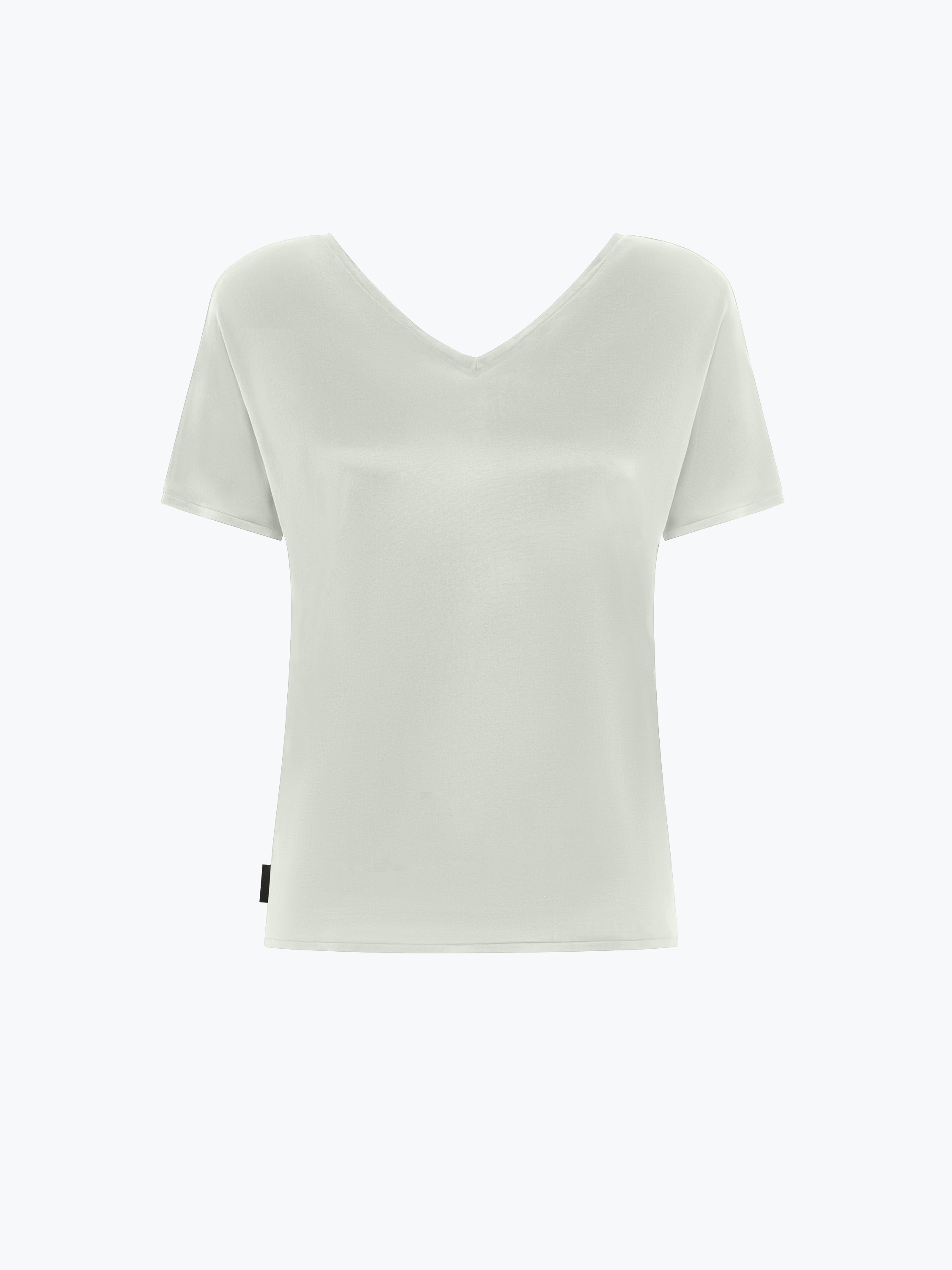 Tシャツ・カットソー RRD - ROBERTO RICCI DESIGNS cupro v-neck wom shirty (55186) Cupro V Neck Wom Shirty - RRD Roberto Ricci Designs