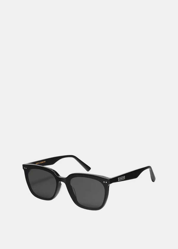 Gentle Monster HEIZER 01 Sunglasses - Black | Garmentory