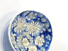 Carolina Silva Wildflower Small Bowl - Blue - Thumbnail 4