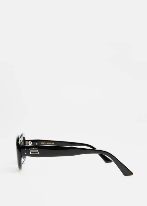 Gentle Monster La Mode 01 Sunglasses - Black | Garmentory