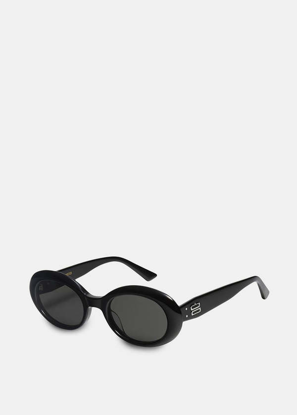 Gentle Monster La Mode 01 Sunglasses - Black | Garmentory