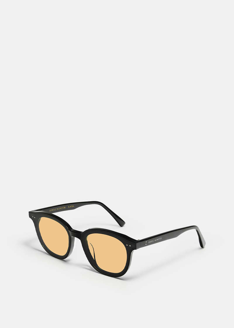 GENTLE MONSTER Lang 01 オレンジ Gentle Monster Lang 01 Sunglasses - Orange | Editorialist