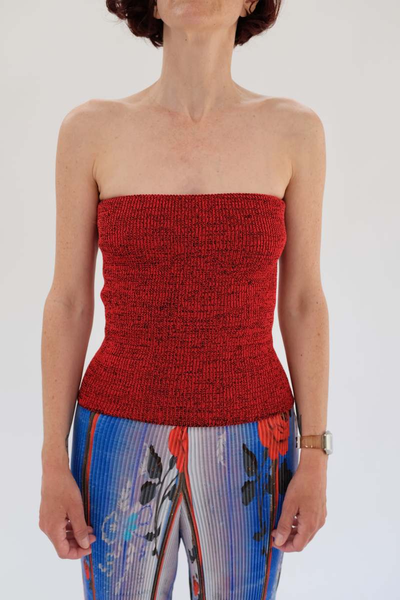 Beklina Tube Top - Geranium Beklina Tube Top - Geranium