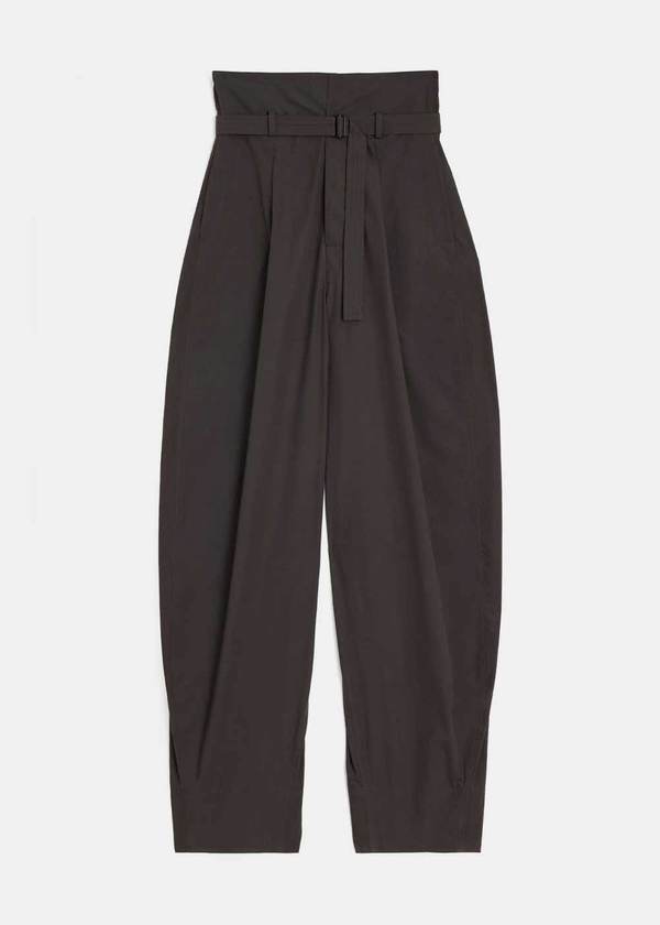 Lemaire｜CHINO PANTS (FOLDED WAISTBAND PANTS (PA1187 LF1 Lemaire Folded Waistband Pants | labelsfashion | REVERSIBLE