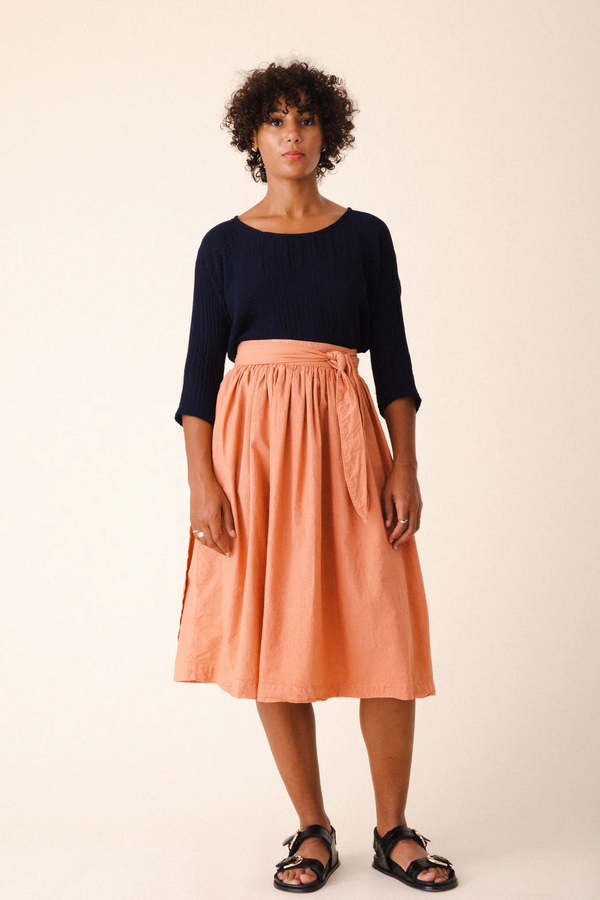 Prairie Underground Interval Wrap Skirt - Cedar Chest